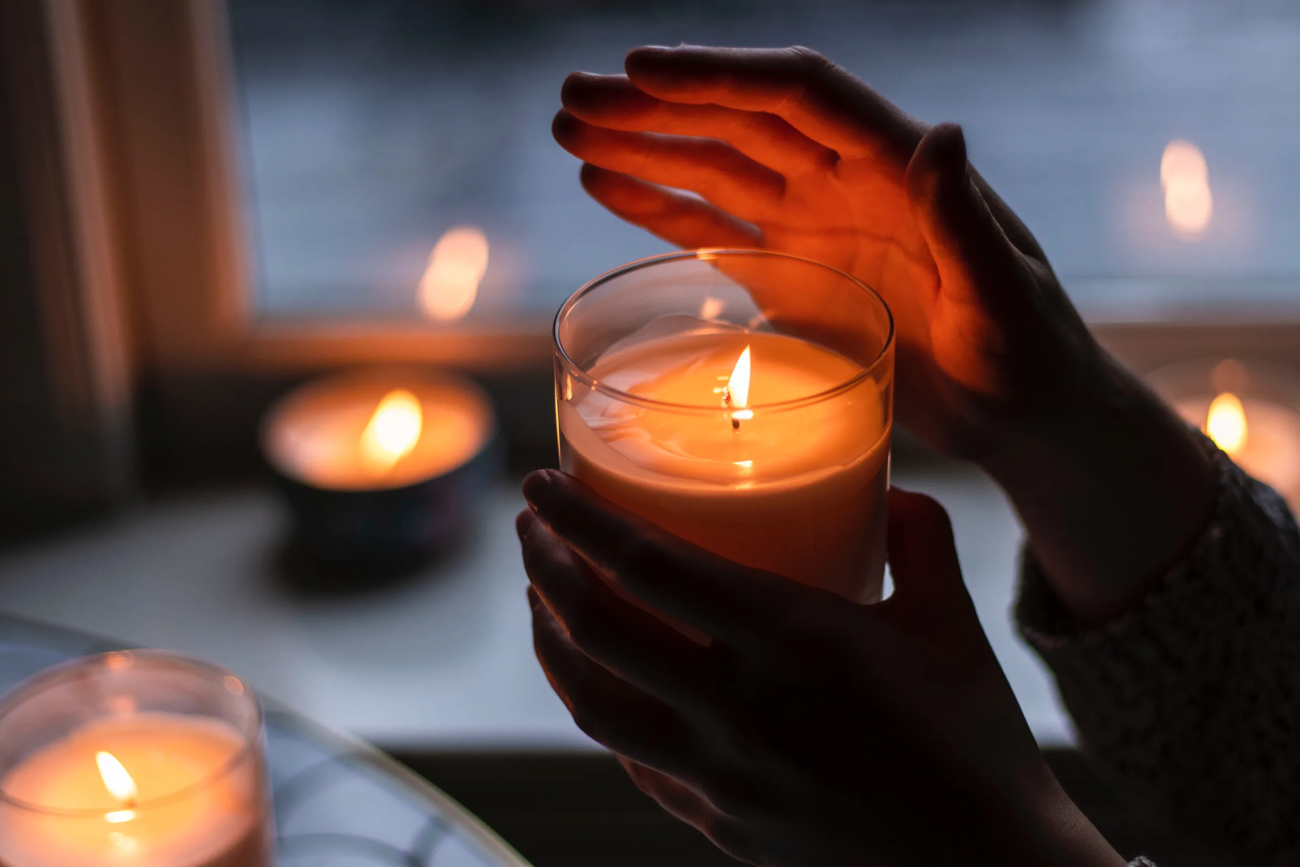 how to light a candle without a lighter